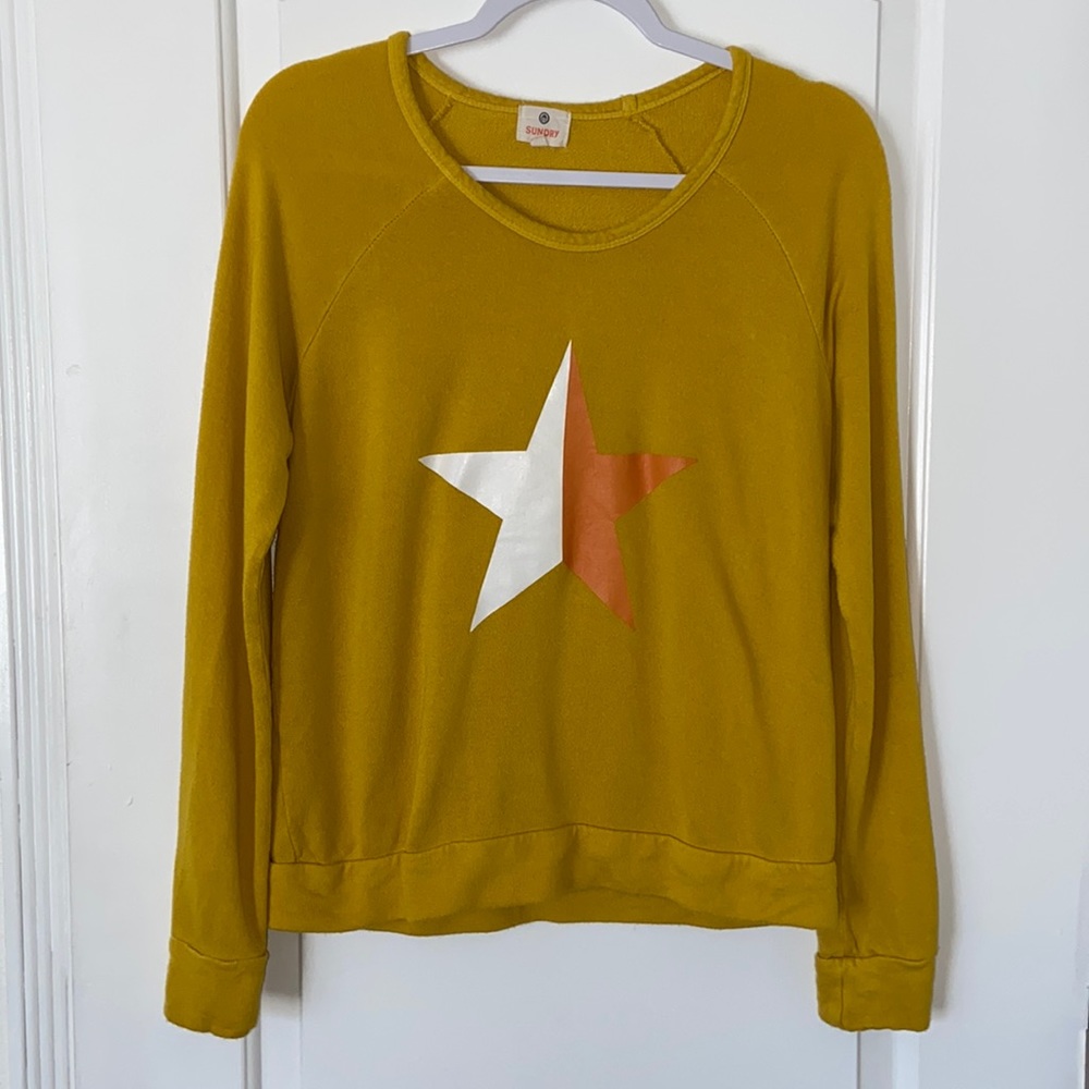 Sundry oversized star sweatshirt 0 XS 0-2